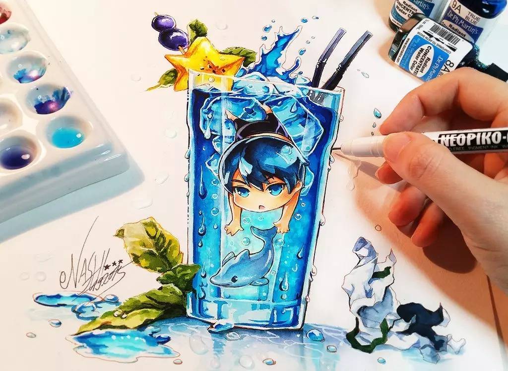 水粉画动漫人物技巧与要点解析