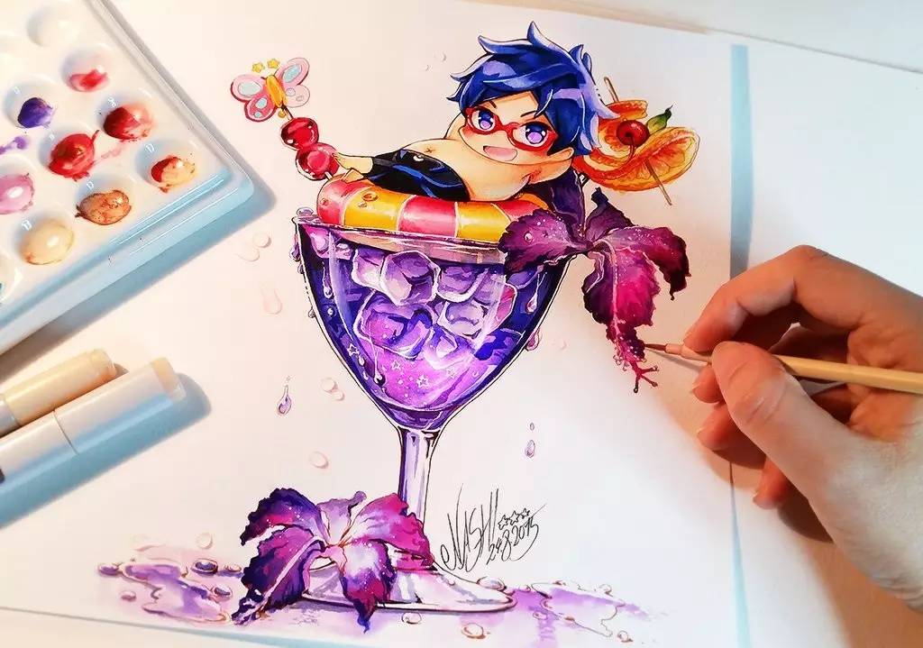 水粉画动漫人物技巧与要点解析