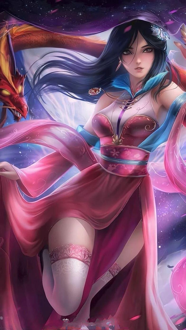 动漫壁纸人物大赏,梦幻二次元世界的美妙遨游之旅