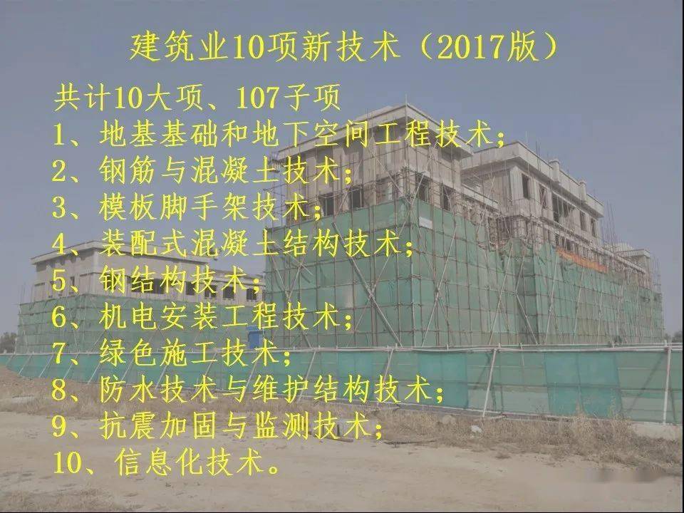 建筑业十项新技术最新版,机遇与挑战并存,成就感的源泉之路
